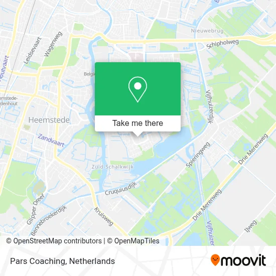 Pars Coaching map