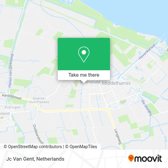 Jc Van Gent map