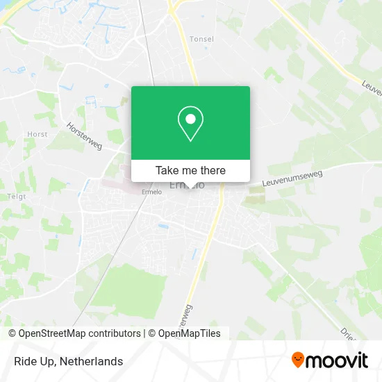 Ride Up map