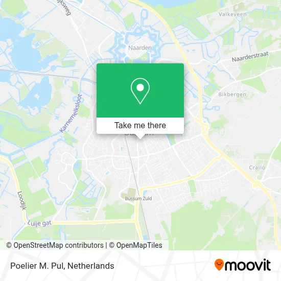 Poelier M. Pul map