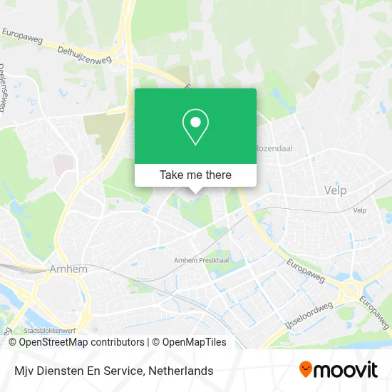 Mjv Diensten En Service map
