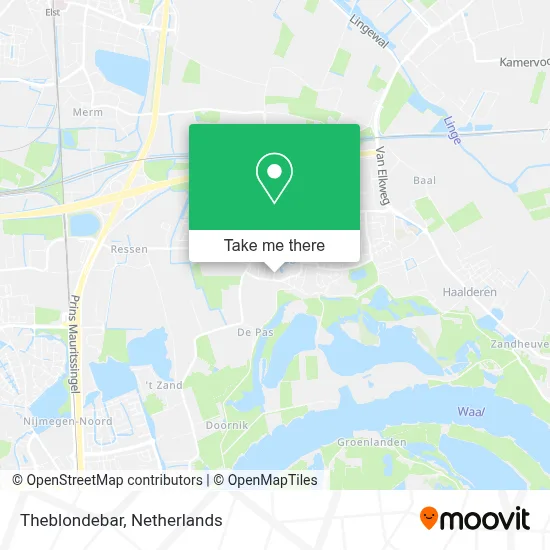 Theblondebar map