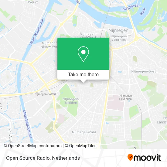 Open Source Radio map