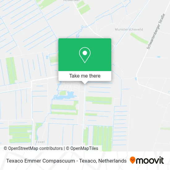 Texaco Emmer Compascuum - Texaco map