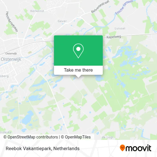 Reebok Vakantiepark Karte