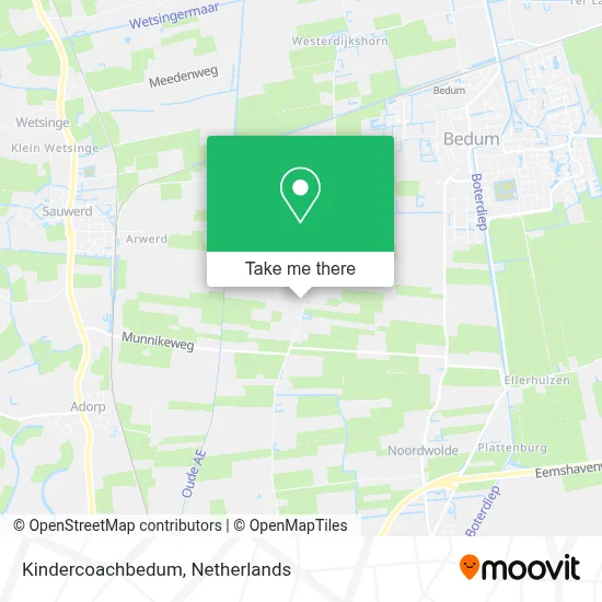Kindercoachbedum map