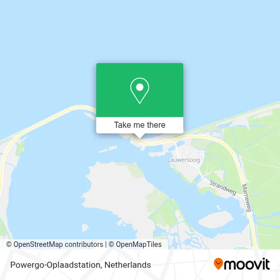 Powergo-Oplaadstation map