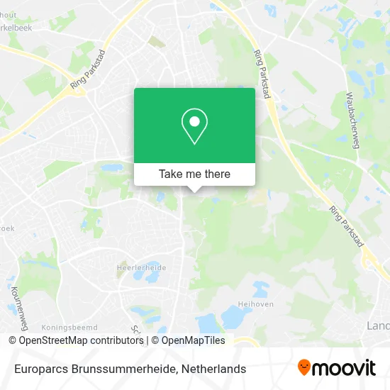 Europarcs Brunssummerheide map