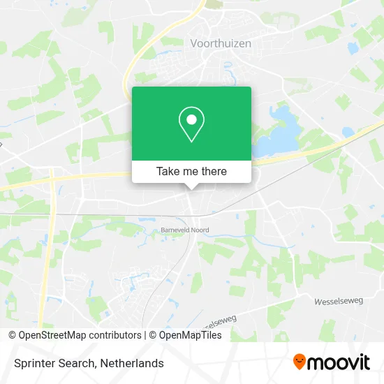 Sprinter Search map