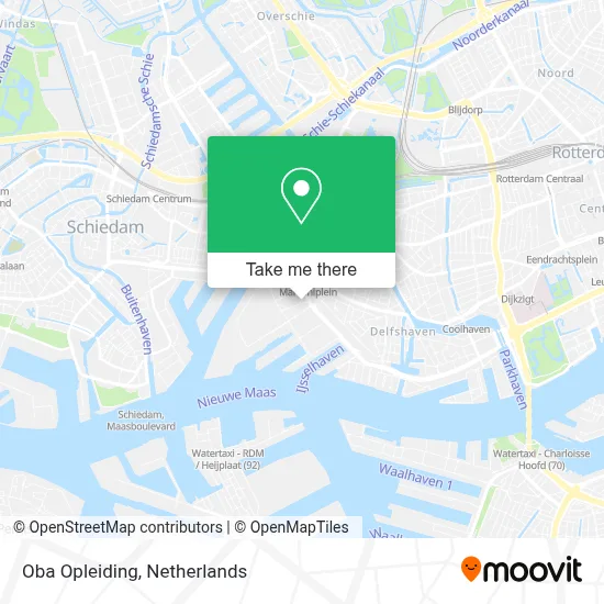 Oba Opleiding map