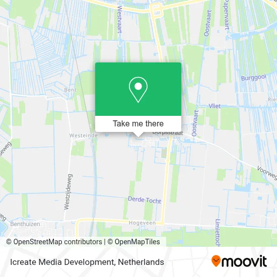 Icreate Media Development map