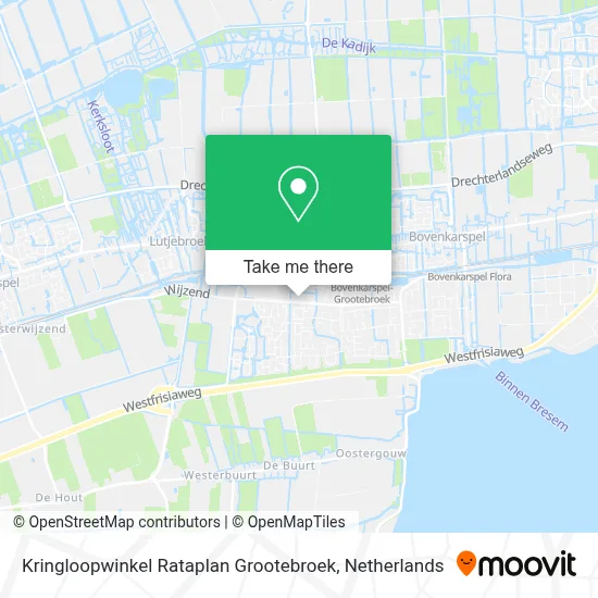 Kringloopwinkel Rataplan Grootebroek map