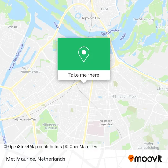 Met Maurice map