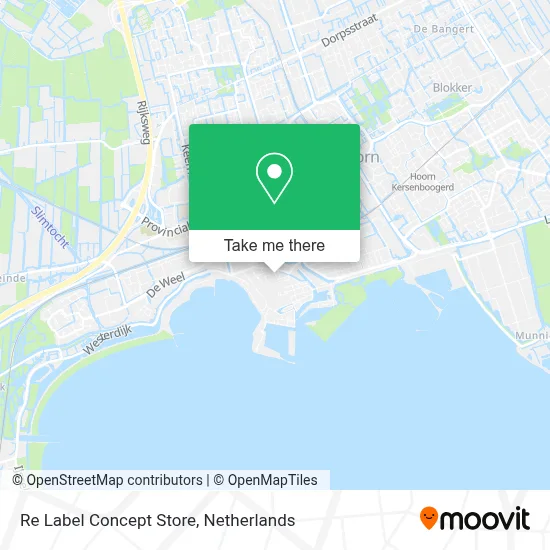 Re Label Concept Store map