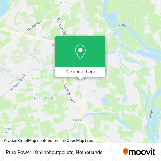 Pure Power | Onlinehoutpellets map