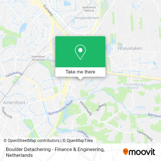 Boulder Detachering - Finance & Engineering map
