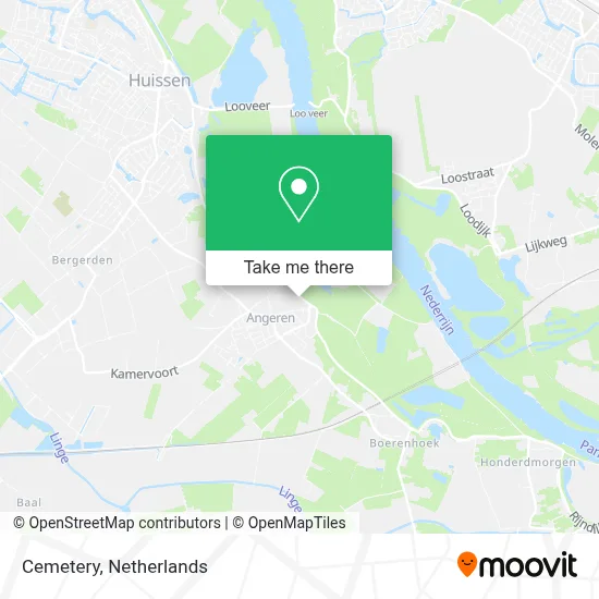 Begraafplaats map