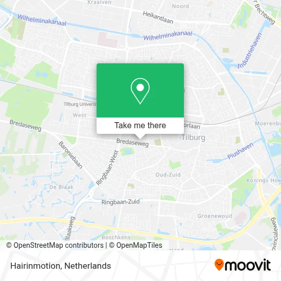 Hairinmotion map