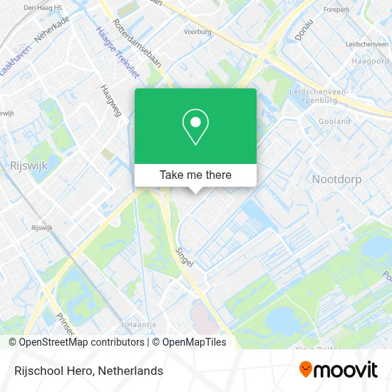Rijschool Hero map