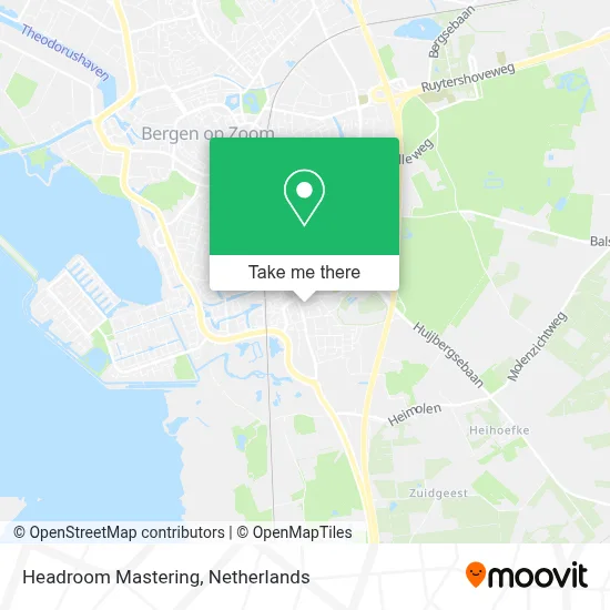 Headroom Mastering map