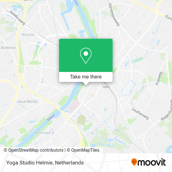 Yoga Studio Helmie map