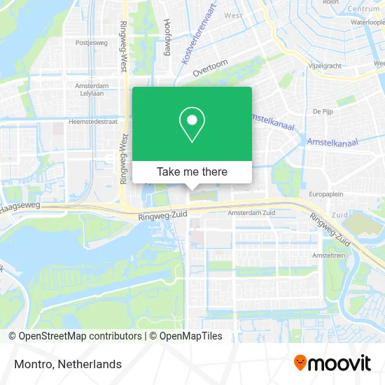 Montro map