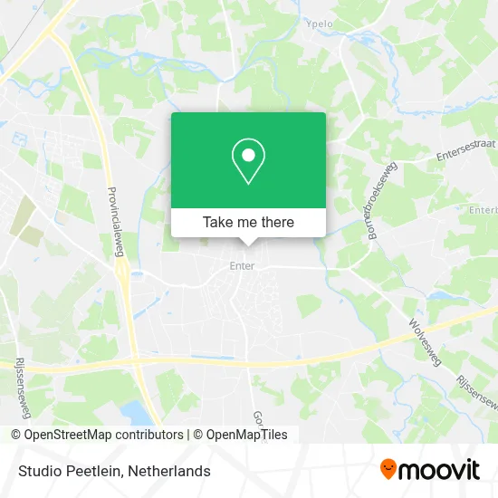 Studio Peetlein map