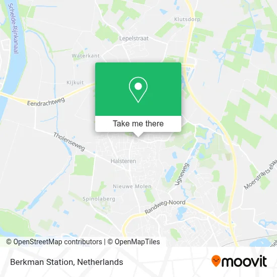Berkman Station map