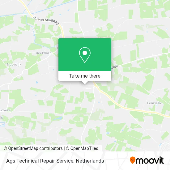 Ags Technical Repair Service map