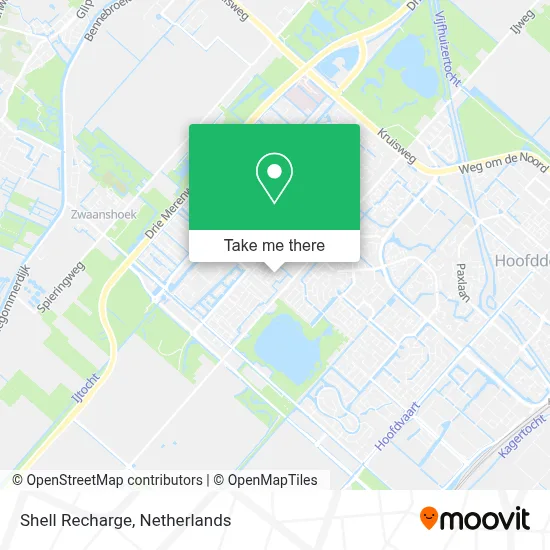 Shell Recharge map