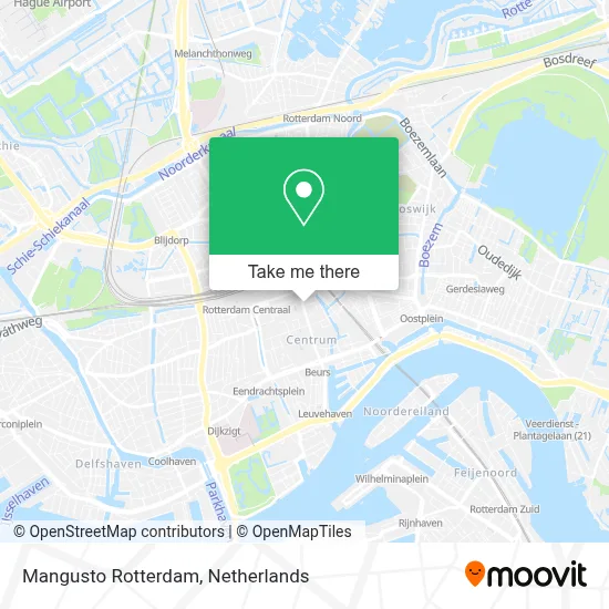 Mangusto Rotterdam map
