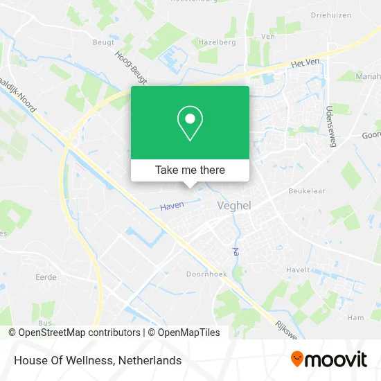 House Of Wellness map