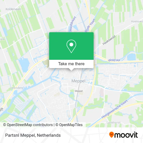Partsnl Meppel map