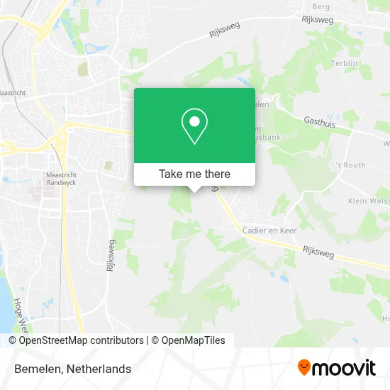 Bemelen map