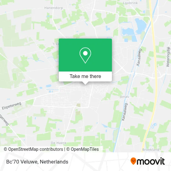 Bc'70 Veluwe map