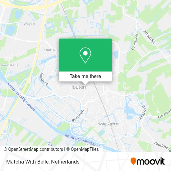 Matcha With Belle map