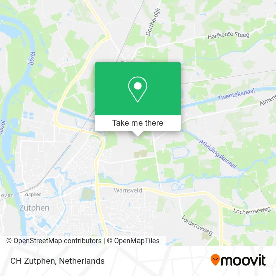 CH Zutphen Karte