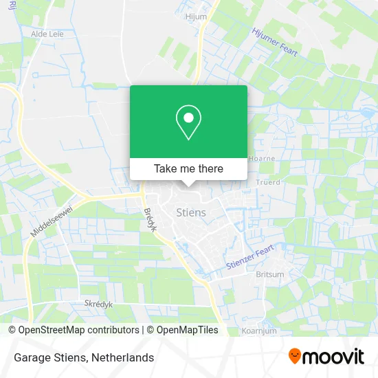 Garage Stiens map