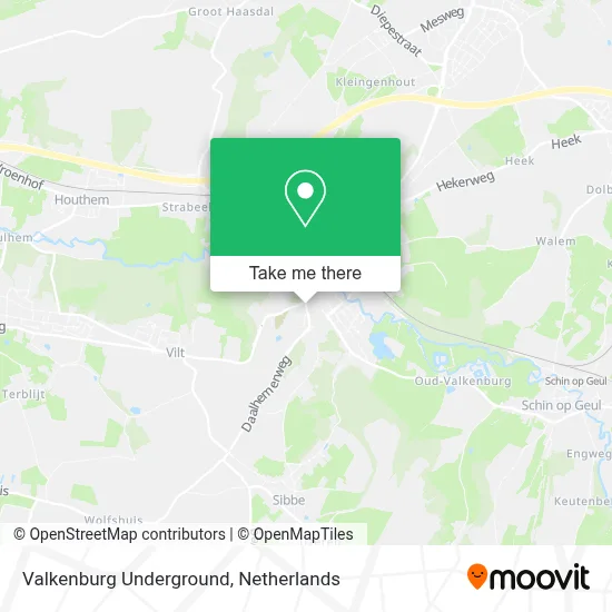 Valkenburg Underground map