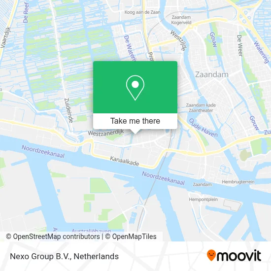Nexo Group B.V. map