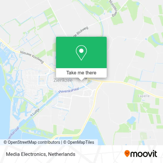 Media Electronics map