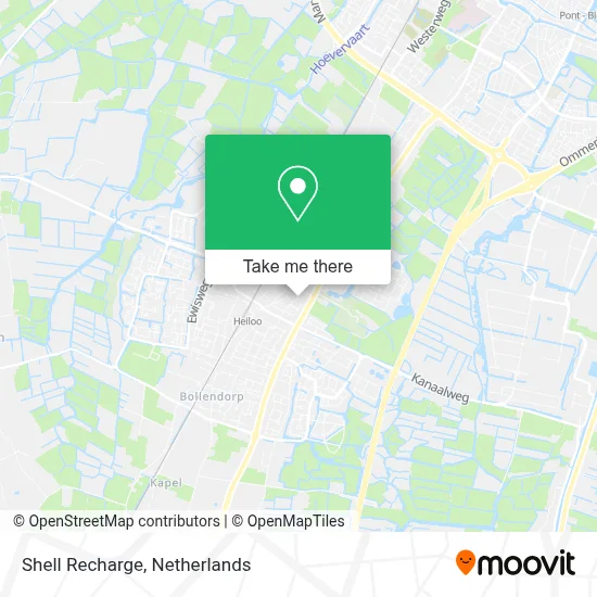 Shell Recharge map