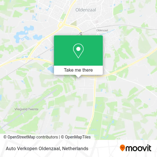 Auto Verkopen Oldenzaal map
