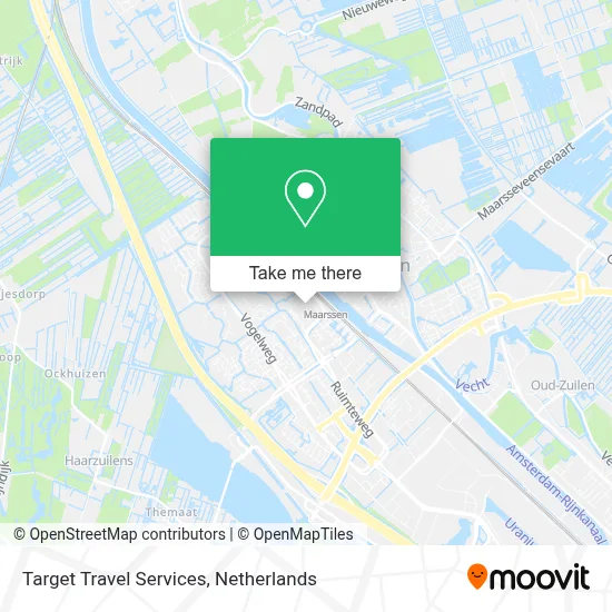 Target Travel Services map