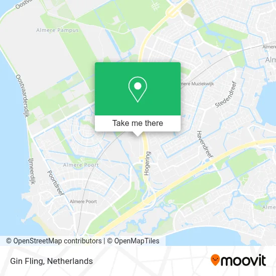 Gin Fling map