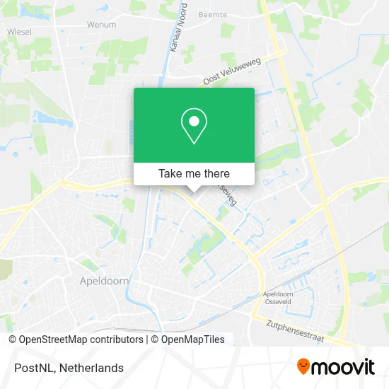 Postnl map
