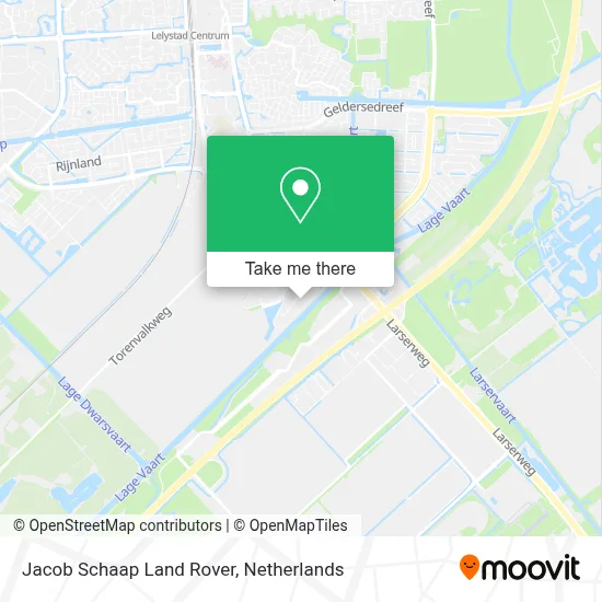 Jacob Schaap Land Rover map