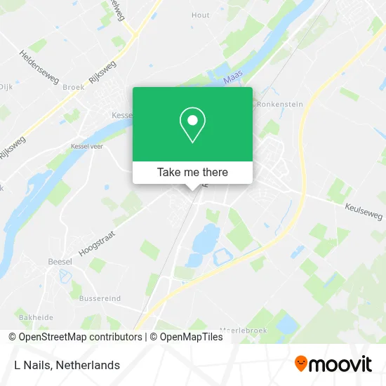 L Nails map