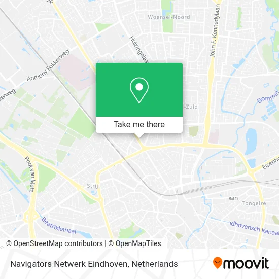 Navigators Netwerk Eindhoven map