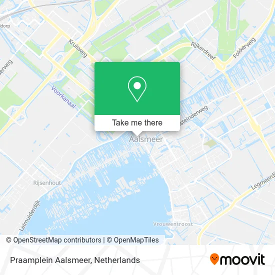 Praamplein Aalsmeer map